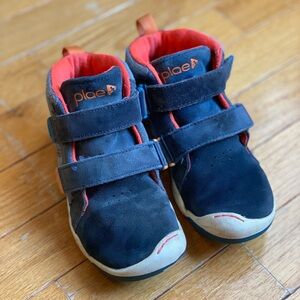 PLAE Max Kids Sneakers - Navy and Orange